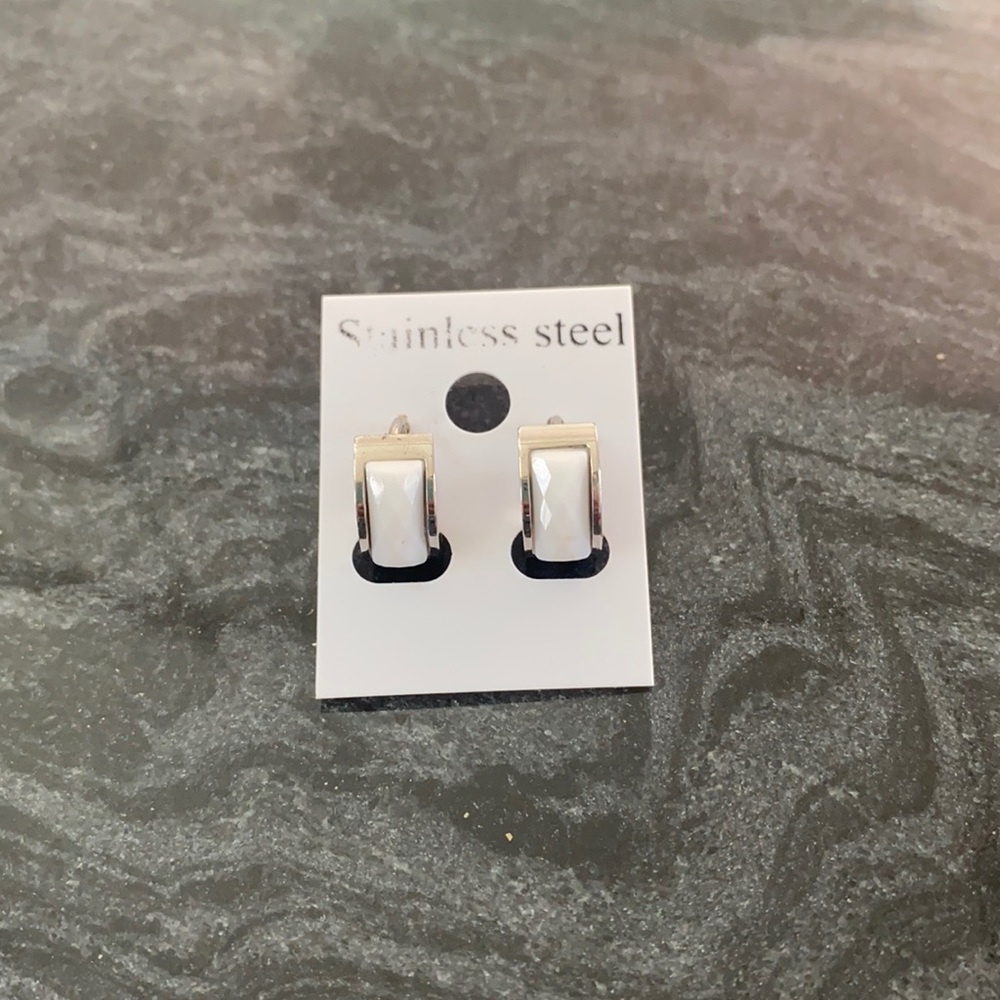 stainless steel earrings